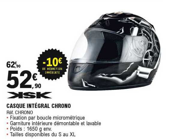 ksk casque intégral chrono