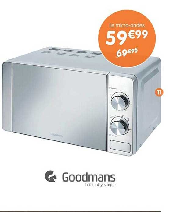 le micro-ondes goodmans