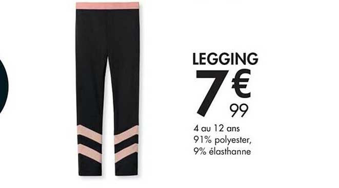 legging 4 au 12 ans