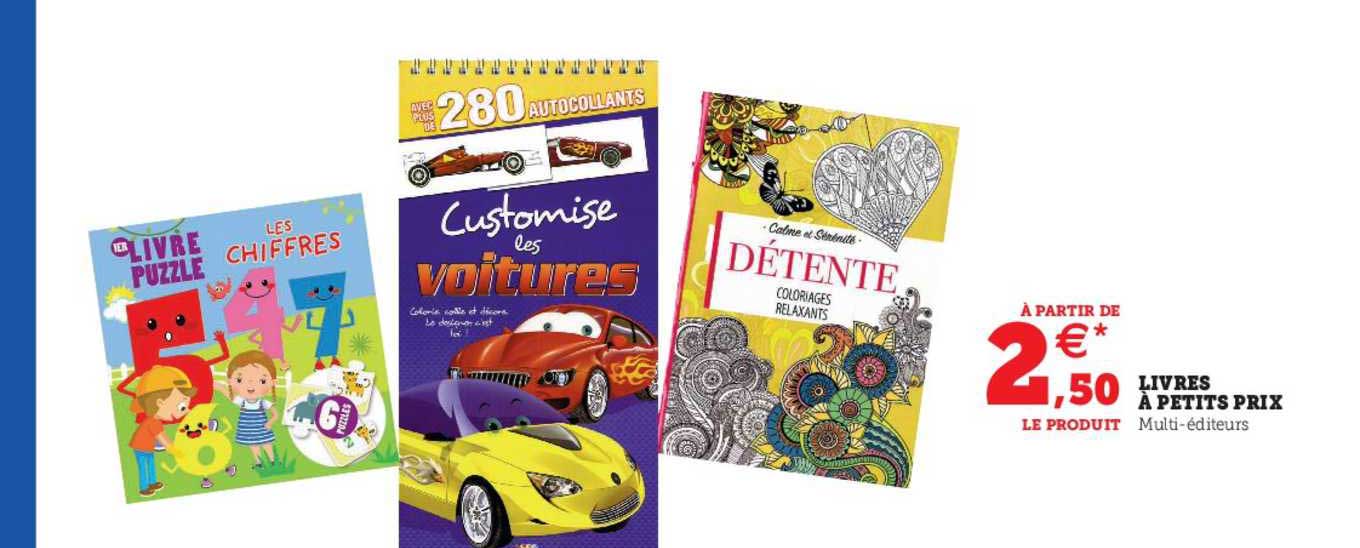 livres à petits prix