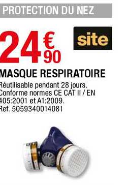 masque respiratoire site