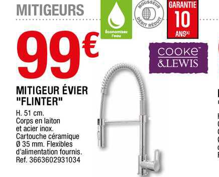 Mitigeur évier "flinter"