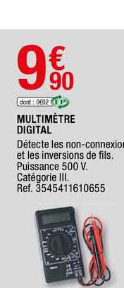 Multimètre Digital