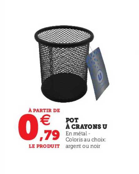 Pot à Crayons U