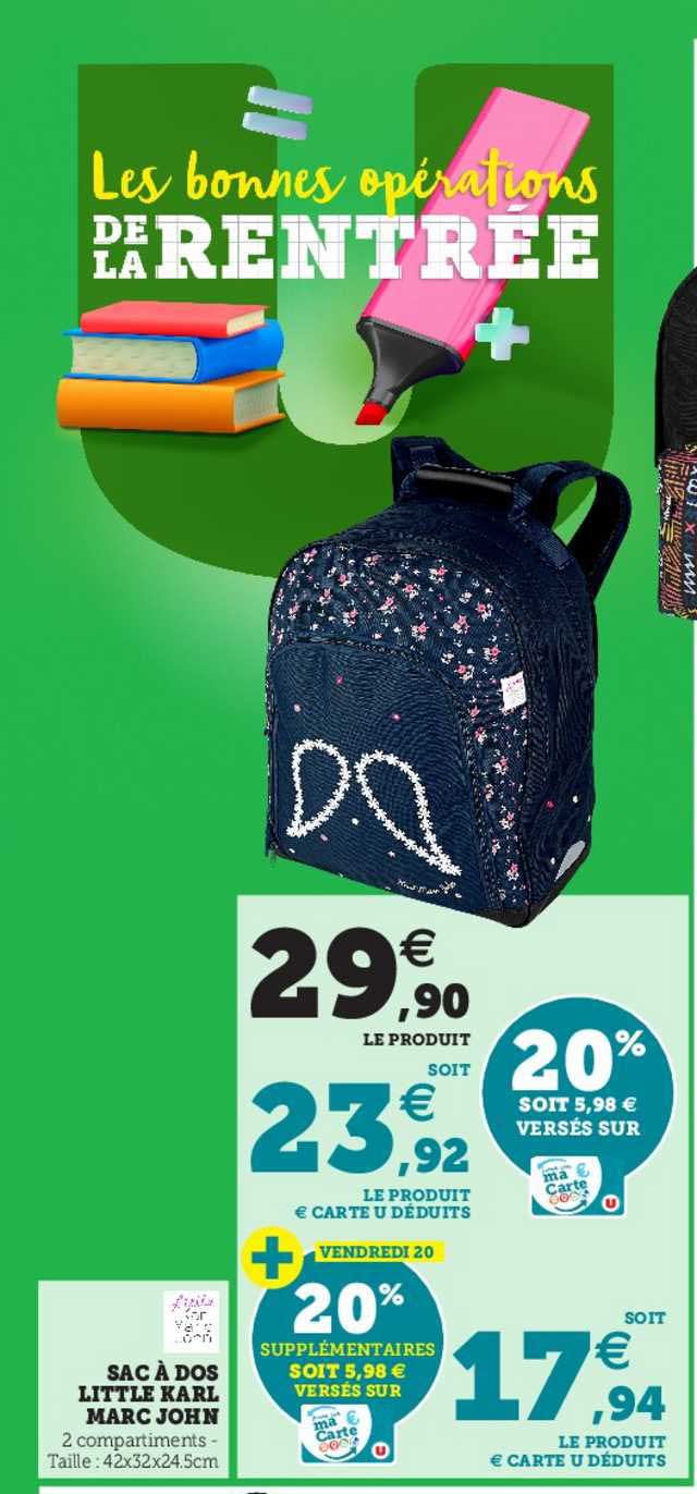 sac à dos little karl marc john