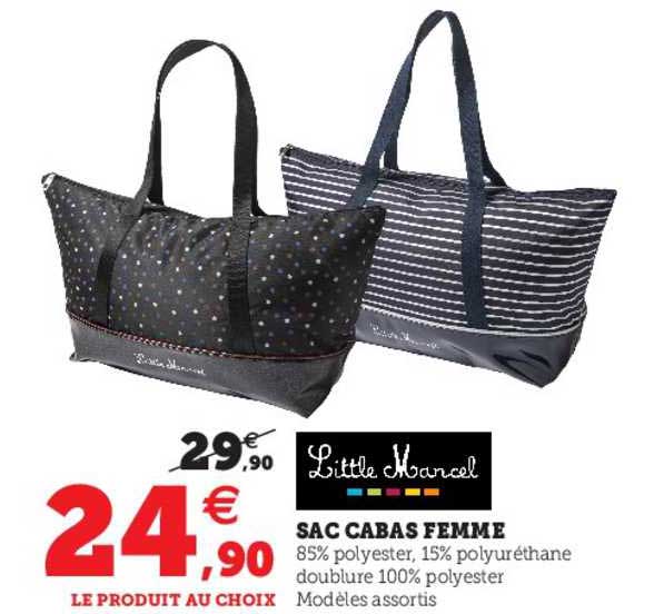 sac cabas femme little marcel