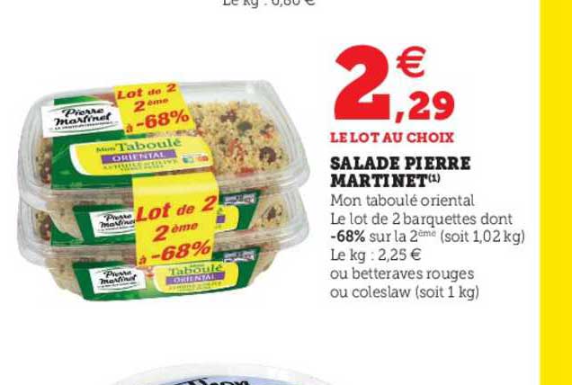 Salade Pierre Martinet