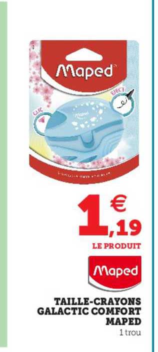 taille-crayons galactic confort maped
