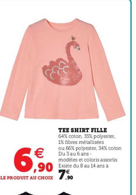 tee-shirt fille