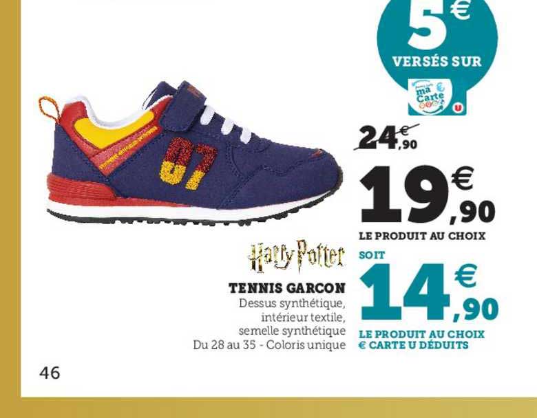 tennis garçon harry potter