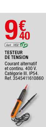 testeur de tension