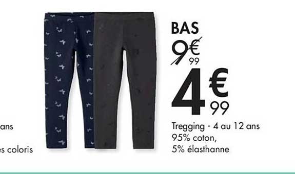 tregging - 4 au 12 ans