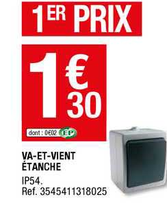 va-et-vient étanche