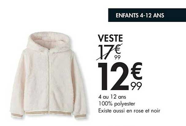 Veste 4 Au 12 Ans