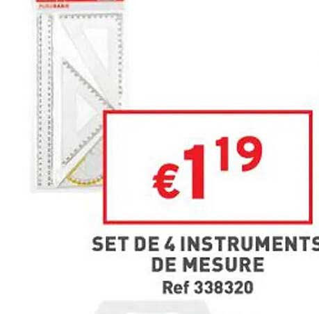 4 instruments de mesure