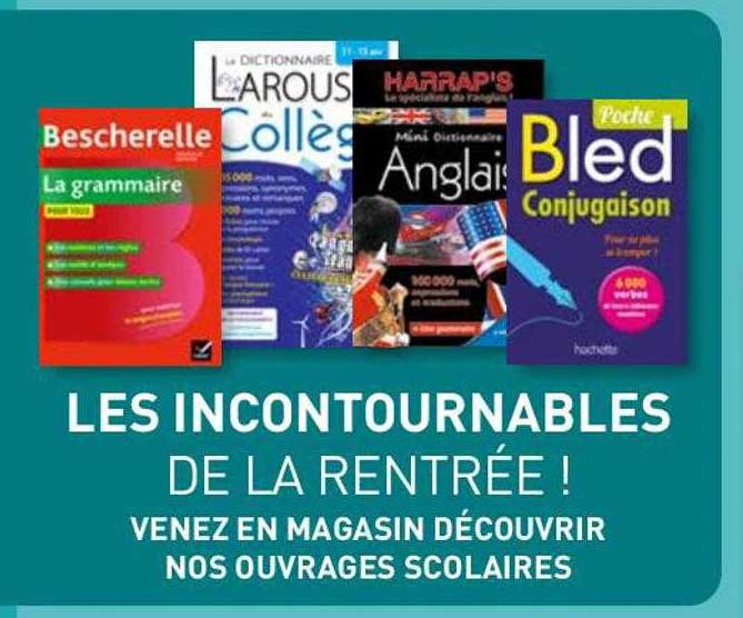 Basherelle; La Rousse Collège, Harrap's Anglais, Bled Conjugaison