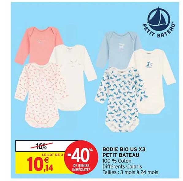 Bodie Bio Us X3 Petit Bateau