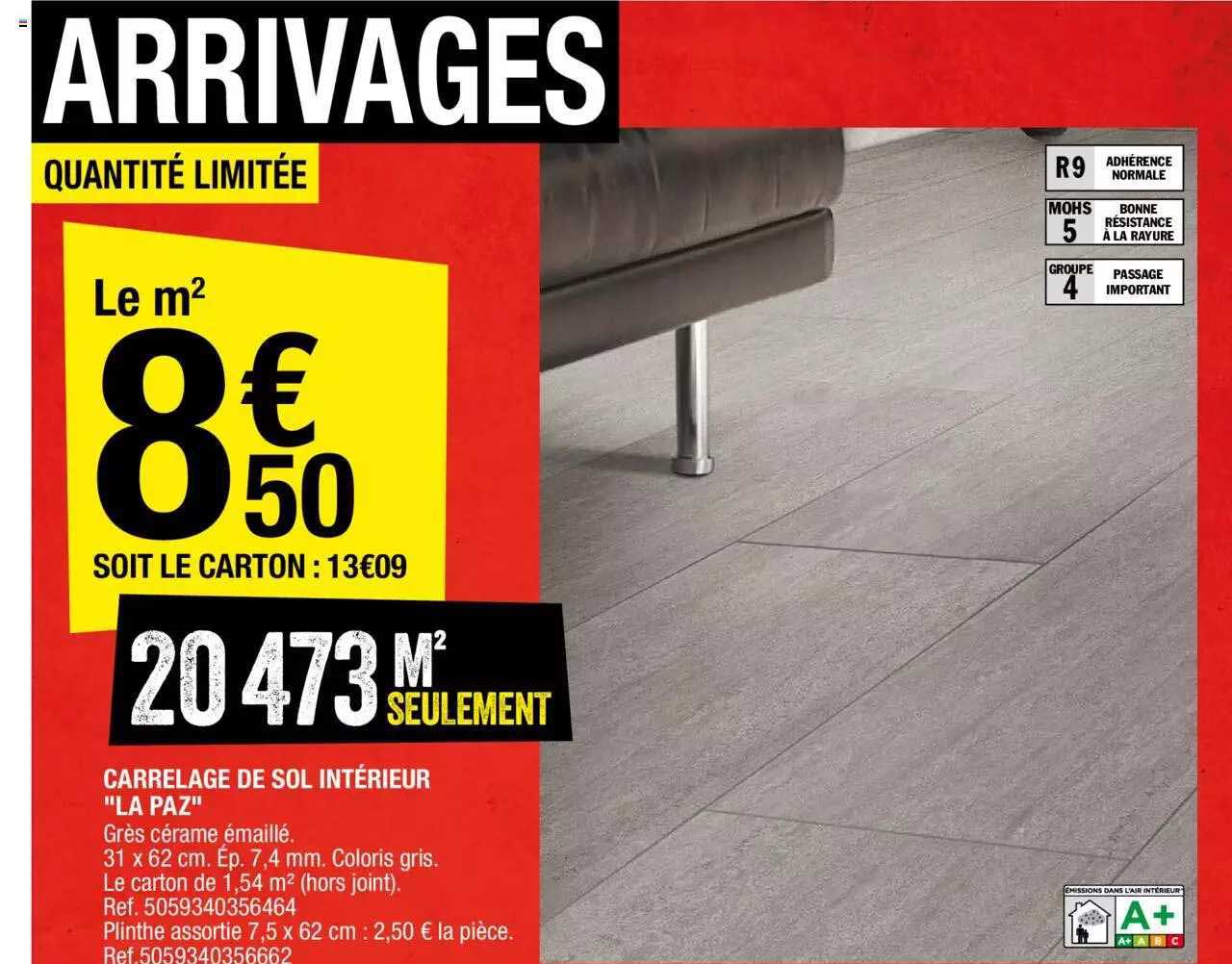 carrelage de sol intérieur "la paz"