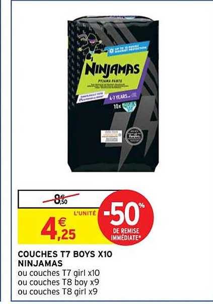 couches t7 boys x10 nin jamas