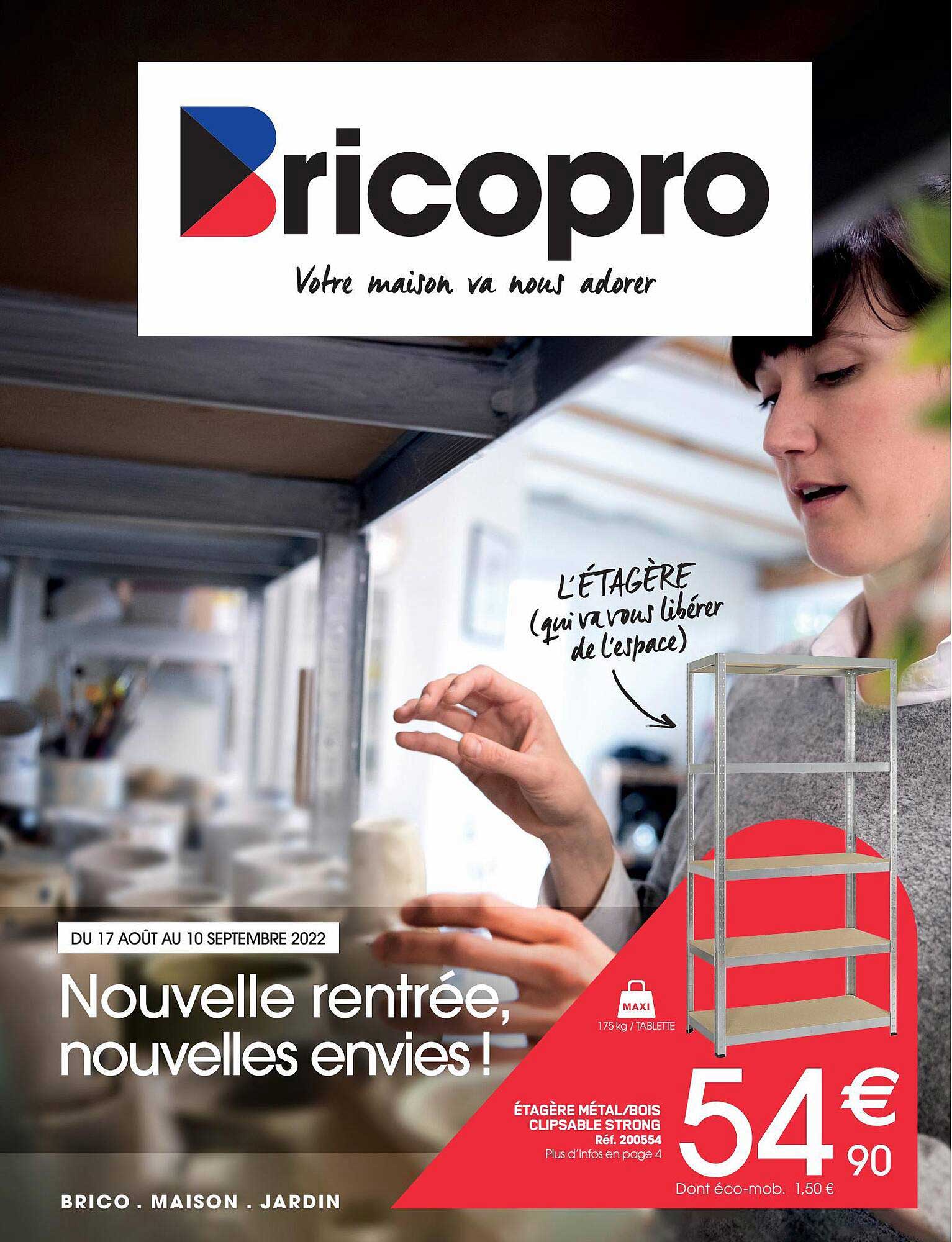 étagère Metal-bois Clipsable Strong