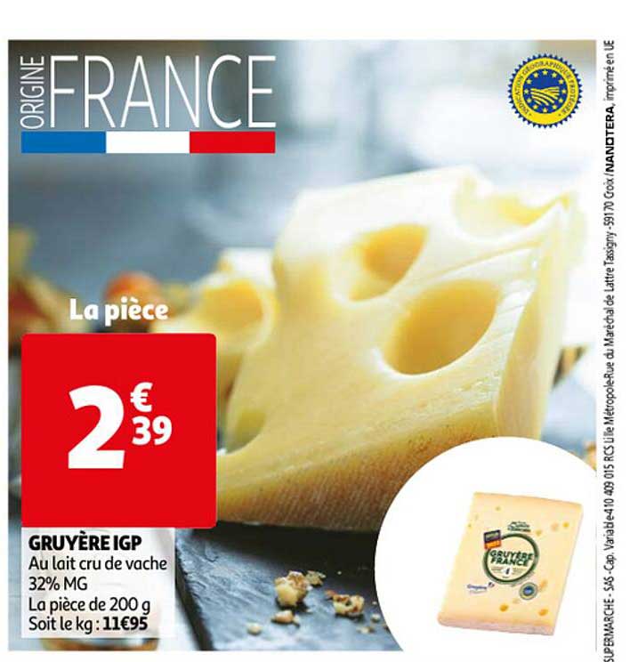Gruyère Igp