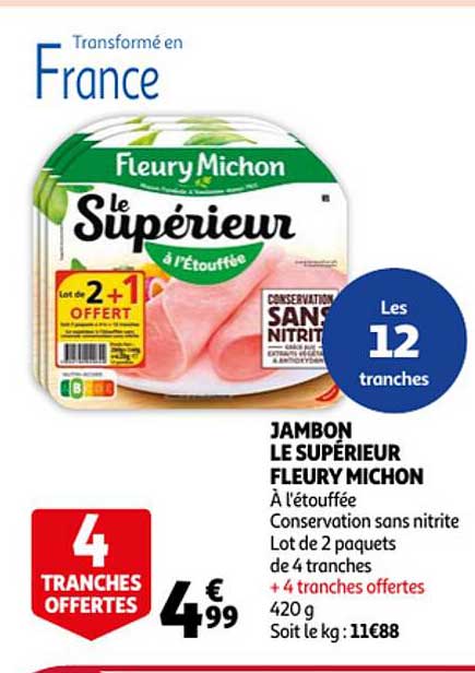 jambon le supérieur fleury michon