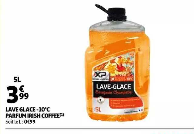 Lave Glace-10° Parfum Irish Coffee