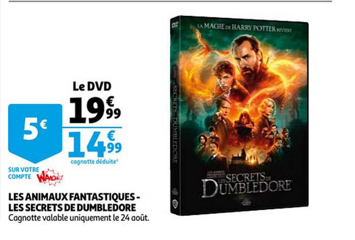 les animaux fantastiques les secrets de dumbledore