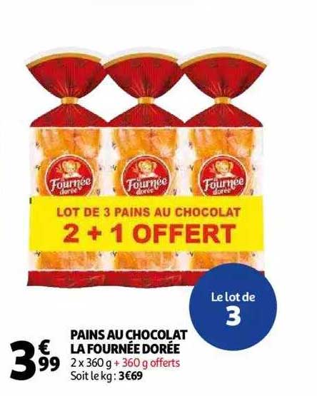 pains chocolat la fournée dorée