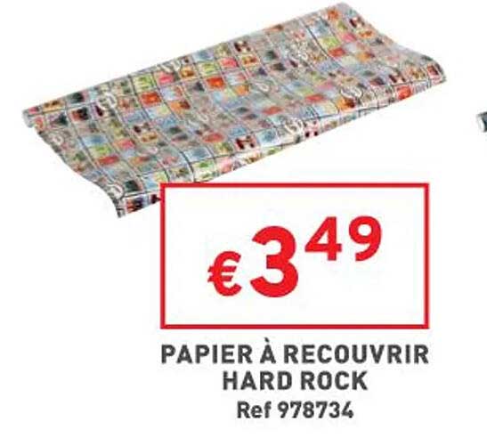 papier ià recouvrir hard rock