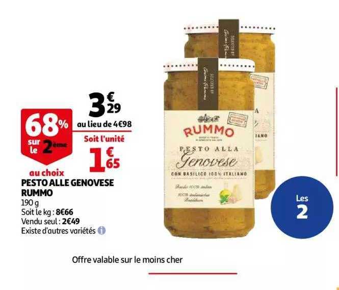 pesto alle genovese rummo
