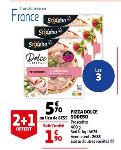 Pizza Dolce Sodebo