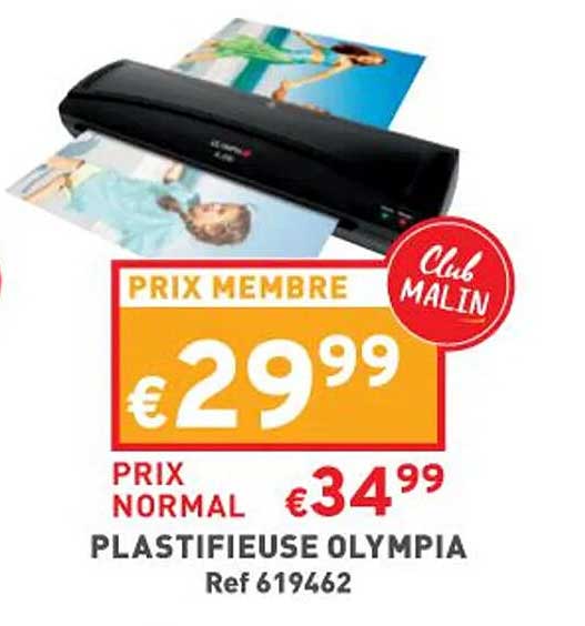 plastifieuse olympia