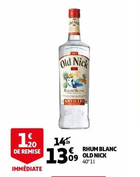rhum blanc old nick