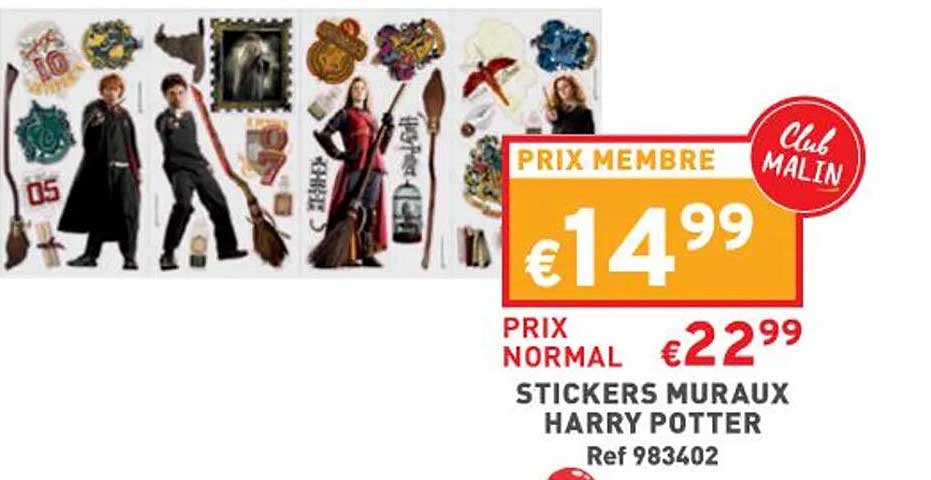 stickers muraux harry potter