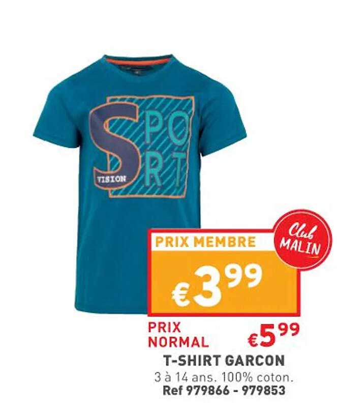 t-shirt garçon