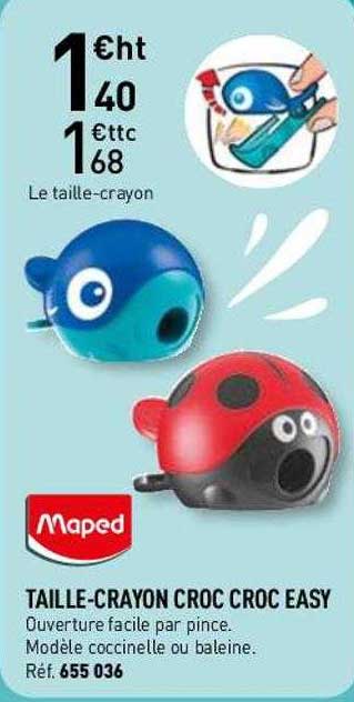 Taille-crayon Croc Croc Easy Maped