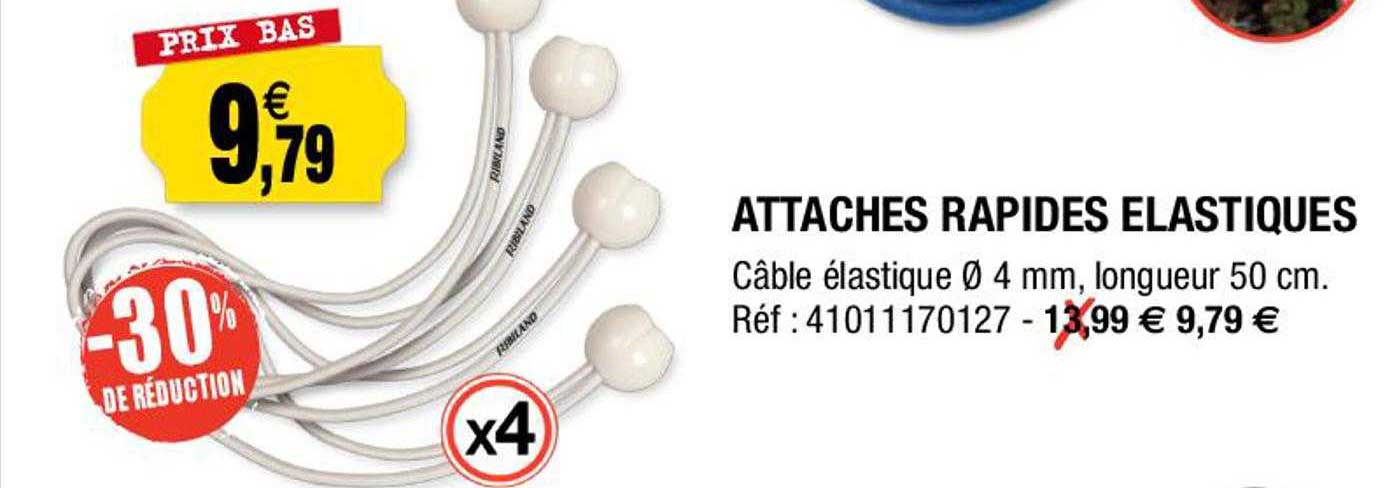 attaches rapides élastiques