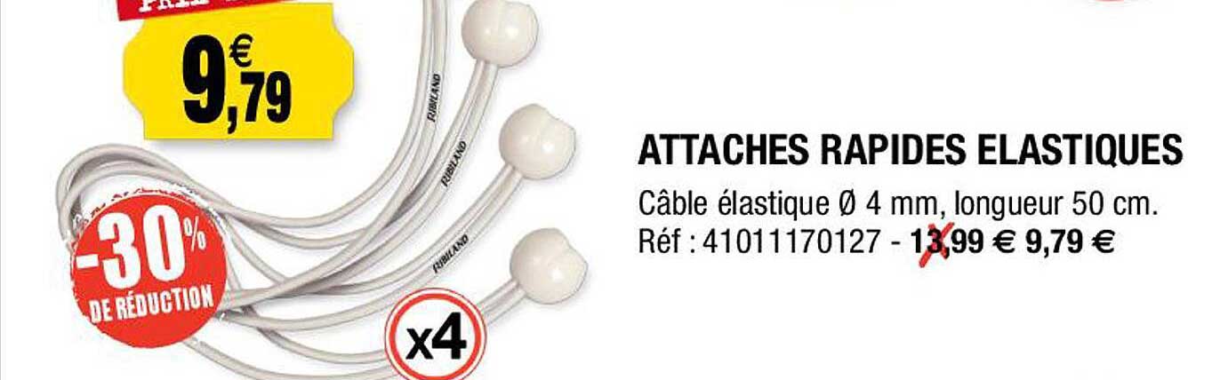 attaches rapides élastiques