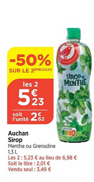 Auchan Sirop