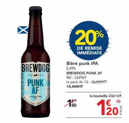 bière punk ipa brewdog punk af