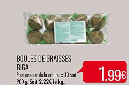 Boules De Graisse Riga