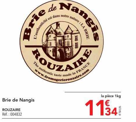 brie de nangis rouzaire