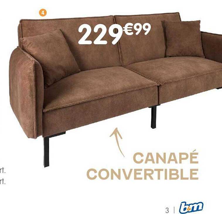 Canapé Convertible
