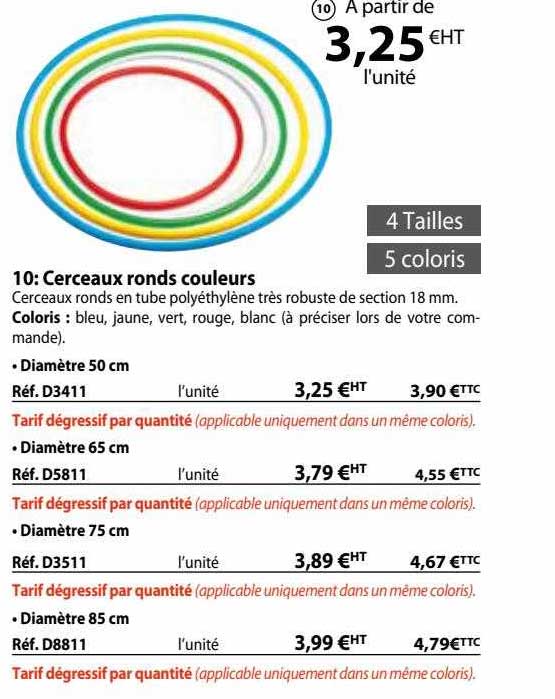 Cerceaux Ronds Couleurs