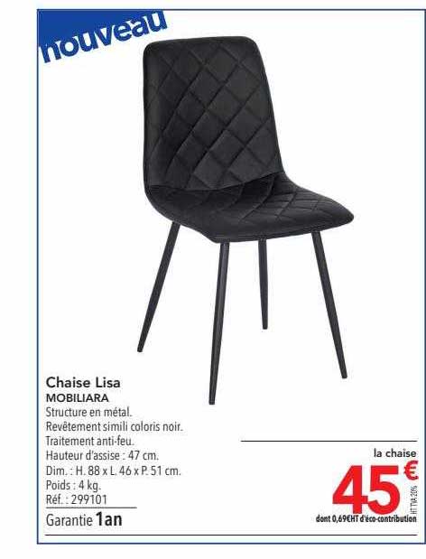chaise lisa mobiliara