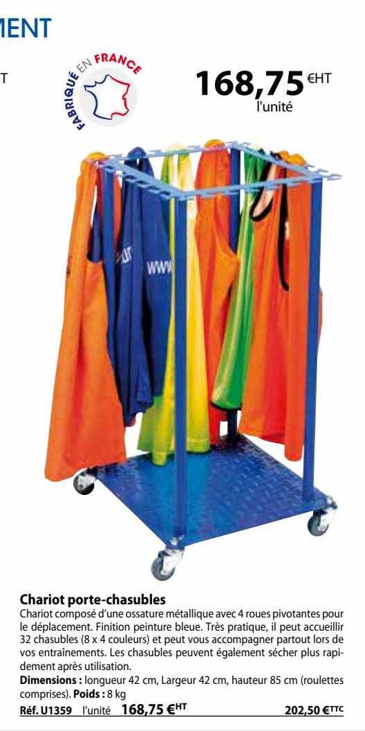 Chariot Porte-chasubles