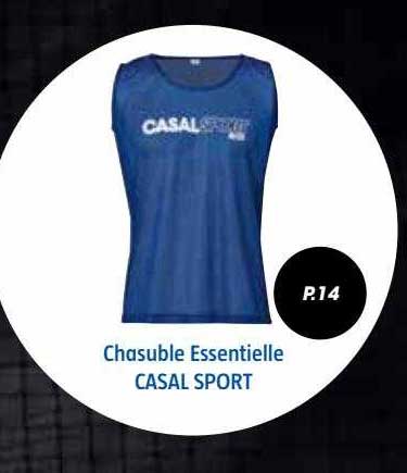 chasuble essentielle casal sport