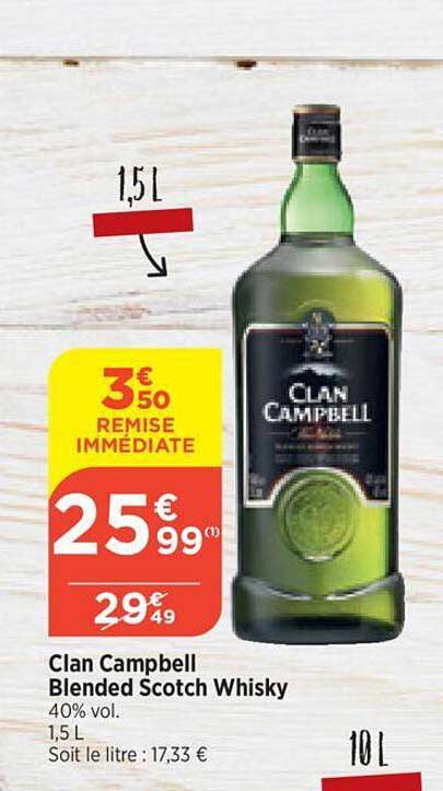 clan campbell blended scotch whisky