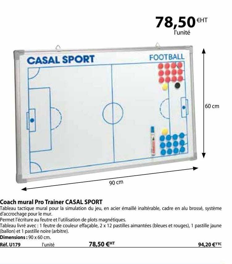coach mural pro trainer casal sport